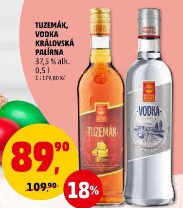 Vodka Královská palírna