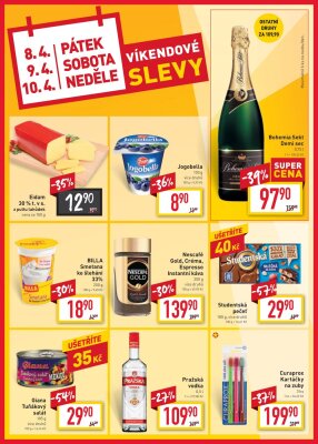 akční leták BILLA 6.4.2022-12.4.2022