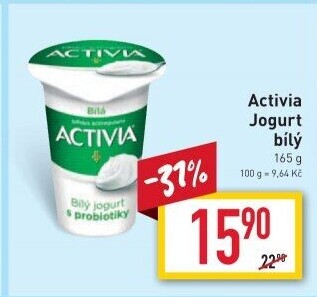 Bílý jogurt Activia Danone