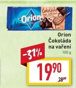 Čokoláda na vaření Orion