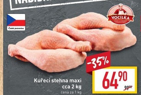 Kuřecí stehna Vocílka
