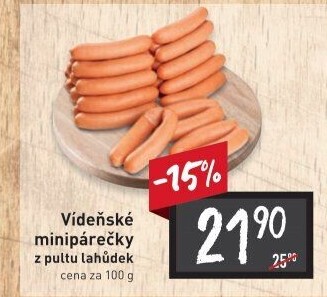 Minipárečky vídeňské