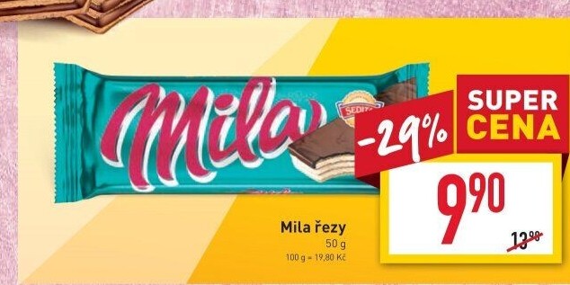 Oplatky Mila Sedita