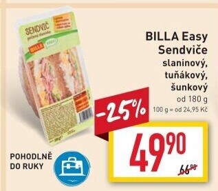 Sendvič Easy Billa
