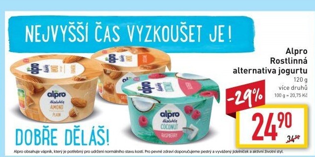 Sójový jogurt ochucený Alpro