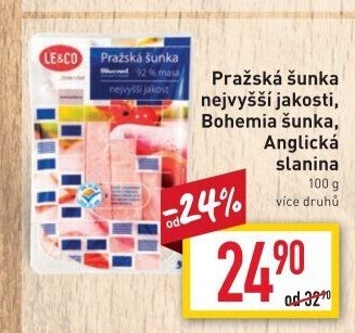 Šunka pražská nejvyšší jakosti LE&amp