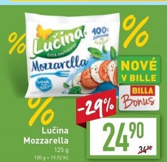 Sýr Mozzarella Lučina
