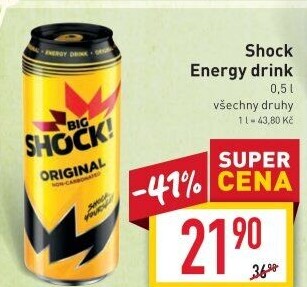 Energetický nápoj Big Shock