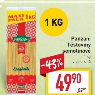 Těstoviny Panzani