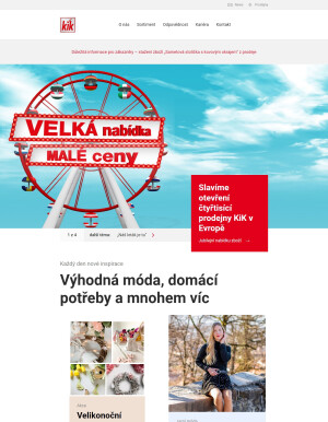 akční leták Kik textil 6.4.2022-12.4.2022