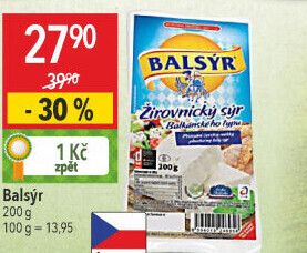 Sýr Balsýr Mlékárna Žirovnice