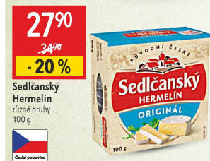 Sýr Hermelín Sedlčanský