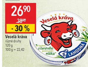 Sýr tavený Veselá kráva