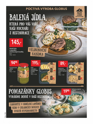 akční leták Globus 7.4.2022-13.4.2022