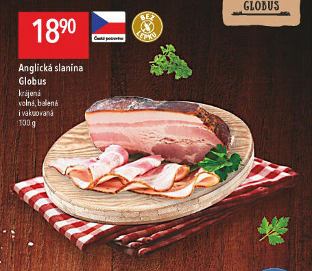 Anglická slanina Globus
