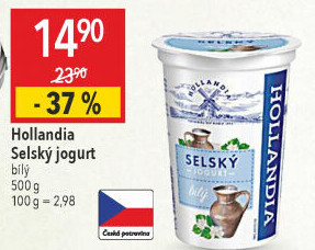 Bílý jogurt selský Hollandia