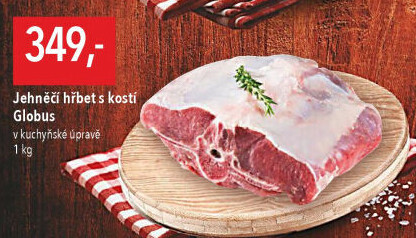 Jehněčí hřbet s kostí Globus