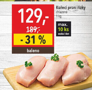 Kuřecí prsní řízky