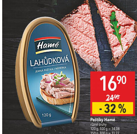 Paštika lahůdková Hamé