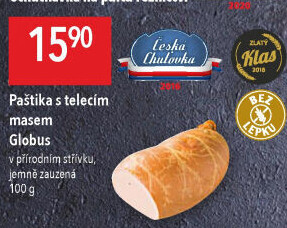 Paštika s telecím masem Játrovka Globus