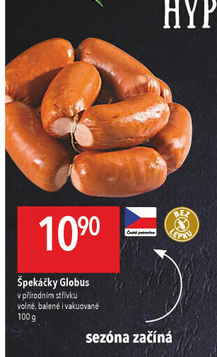 Špekáčky Globus