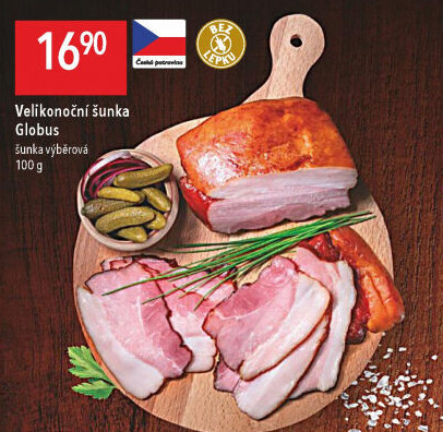 Velikonoční šunka výběrová Globus