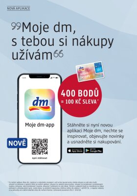 akční leták dm drogerie 7.4.2022-4.5.2022