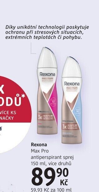 Deodorant sprej Rexona