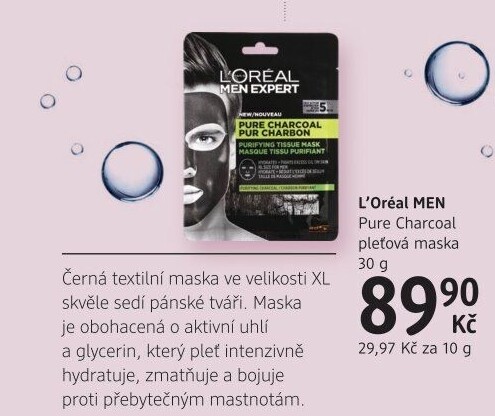 Maska pleťová Men Expert L'