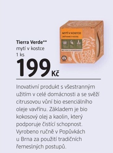 Mytí v kostce Tierra Verde