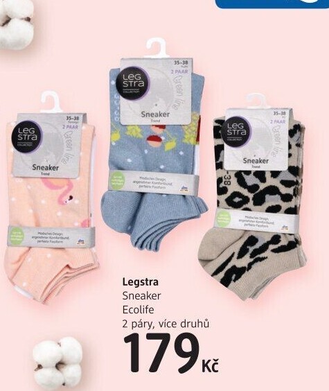 Ponožky Ecolife nízké Legstra
