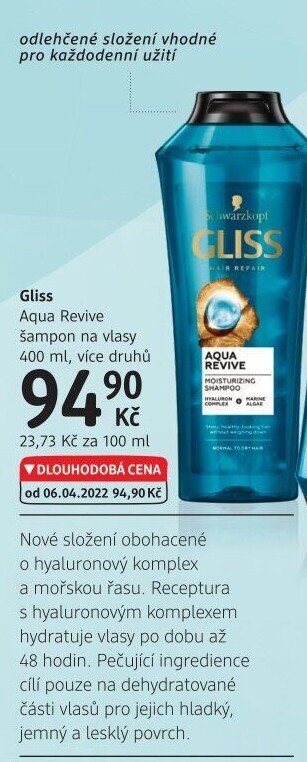 Šampon Gliss Schwarzkopf