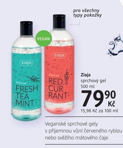 Sprchový gel Ziaja