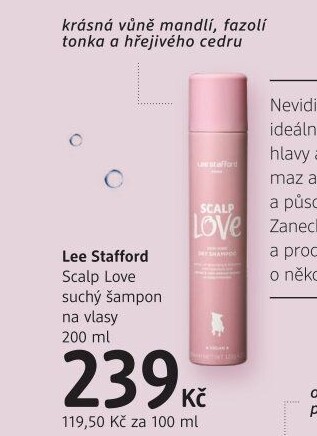 Suchý šampon Lee Stafford