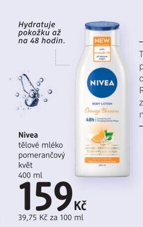 Tělová mléka Nivea