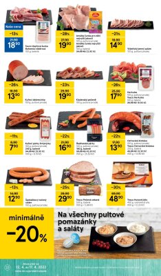 akční leták Tesco 12.4.2022-17.4.2022