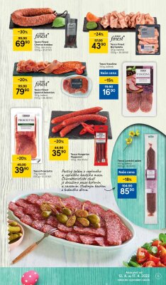 akční leták Tesco 12.4.2022-17.4.2022