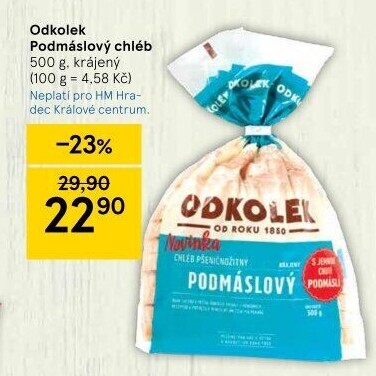 Chléb podmáslový Odkolek