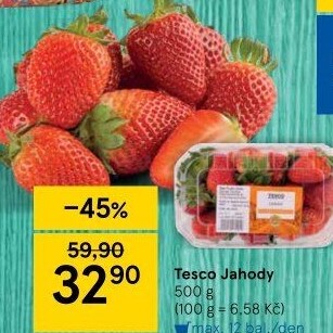 Jahody Tesco