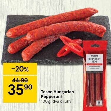 Klobása Hungarian Pepperoni Tesco