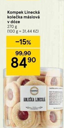 Linecké pečivo Kompek