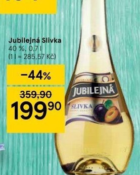Pálenka Slivka Jubilejná St. Nicolaus