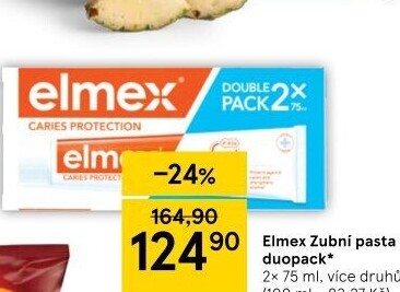 Pasty na zuby Elmex