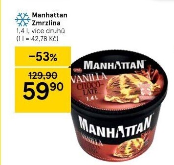 Zmrzlina v kelímku Manhattan Nestlé