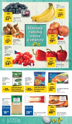 akční leták Tesco 12.4.2022-17.4.2022