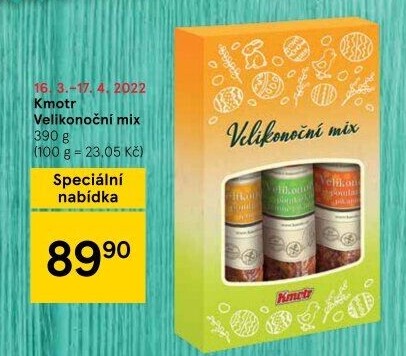Balení velikonoční mix Kmotr