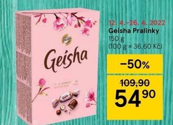 Bonboniera Geisha