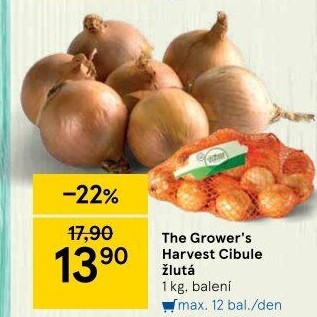 Cibule kuchyňská žlutá The Grower'
