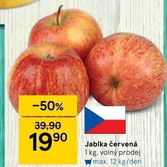 Jablka červená