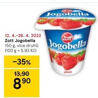 Jogurt Jogobella Zott